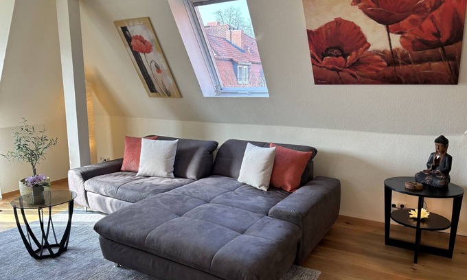 Erfurt Appartement | Stadtpark-Oase***** | quiet | central | balcony | sauna