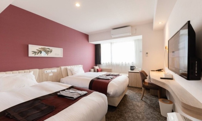 Kashiwa Hôtel | Standard twin Nonsmoking vs|Standardroom on / Kashiwa Chiba