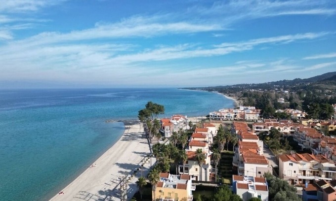Pefkochori Villa | Séjournez à la Villa Lilia en bord de mer à Pefkohori