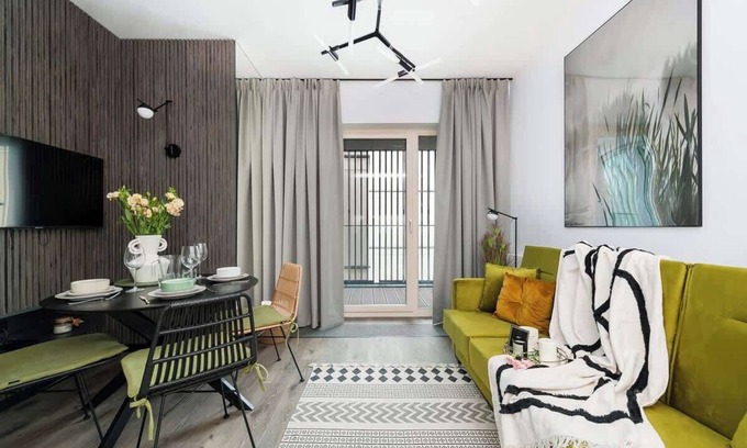 Powisle Appartement | WAW - Flisac Apar... · Stay in a unique apartment in the heart of Warsaw