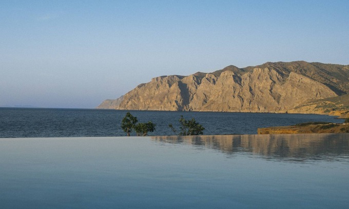 Mochlos Villa | Séjour Instyle avec une vue infinie sur la mer et la nature crétoise