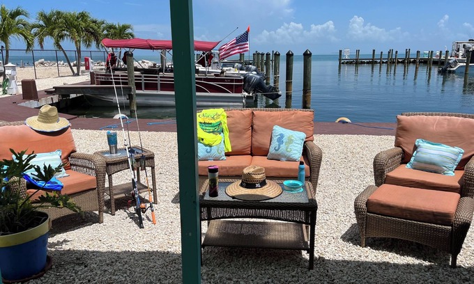Long Key Appartement | Poisson, Plongée, Détendez-vous sur la baie de Floride avec un bateau.