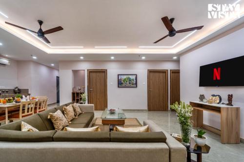 Sigra Appartement | StayVista at Terra Hue with Bonfire & BBQ