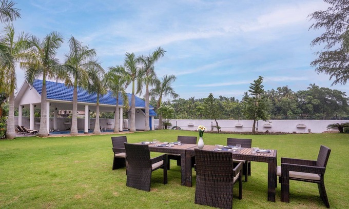 Howrah Villa | Stayvista at Timeless Elegance w/ Pool, Bbq, Wi-fi