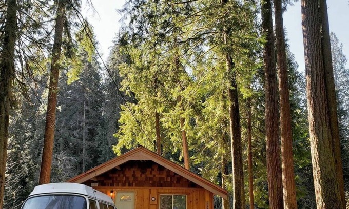 Lime Kiln Cabine | Steven's River Cabin - hot tub-beach-fireplace