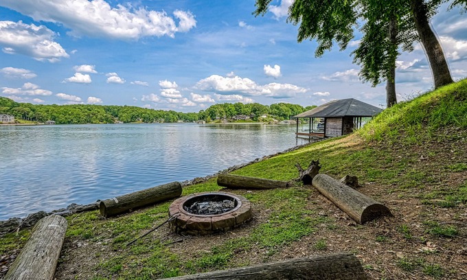 Goodview Maison | Still Waters - Lakefront luxury home with views, dock, home theater & game room
