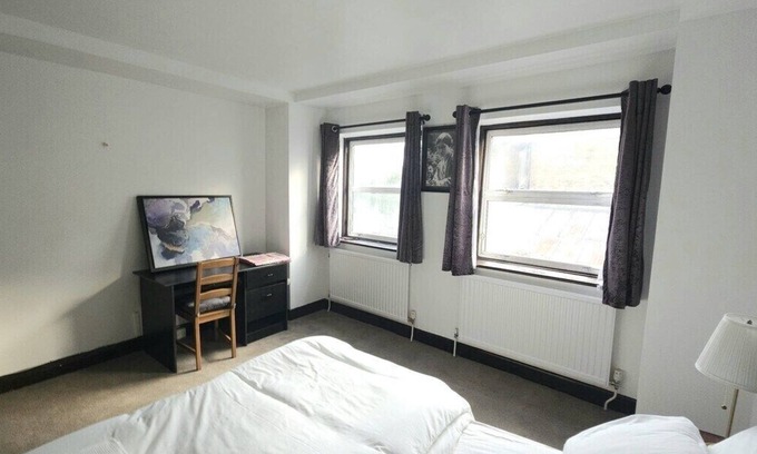 Larkhall Appartement | Double-Salle de bain partagée-Stockwell Station Double