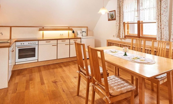 Weissenbach Appartement | Stoder - App. with 2 bedrooms; shower, WC - Abenteuerhof Schiefer