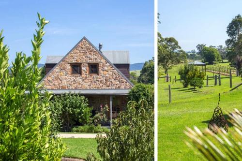 Woodstock Maison | Stone Cottage - vineyard estate w. fireplace