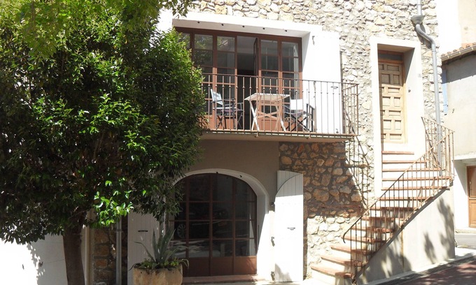 Tautavel Maison | Cottage en pierre avec terrasse sur le toit près des montagnes et des plages.