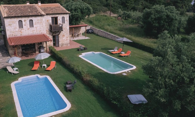 Kriopigi Villa | Stone Made Private Pool Villa II, Kriopigi