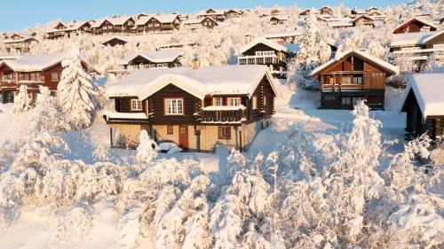 Beitostolen Maison | Storhytte nær alpinbakken med 6 soverom og badstu