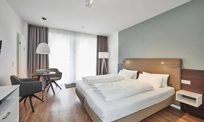 Bensersiel Appartement | Strandnahes 1-zimmer Apartment mit Terrasse Inkl. Schwimmbad- & Saunanutzung