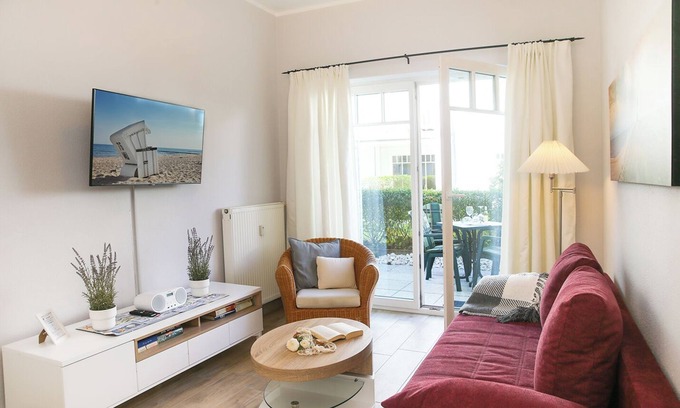 Kuhlungsborn Ost Appartement | Strandstr.32WE 3: modern, high-quality furnished 2-room apartment close to the beach
