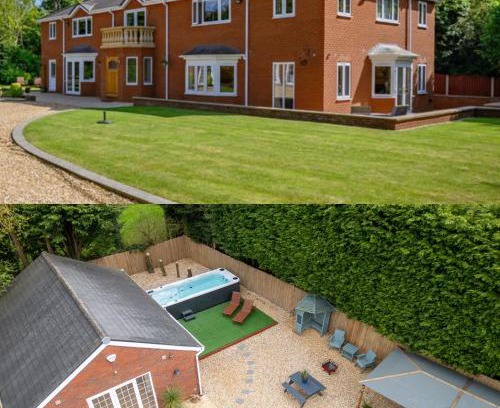 Wixford Maison | Stratford-upon-Avon 4BR Family Mansion on 1 acre with Pool, Gym & BBQ!
