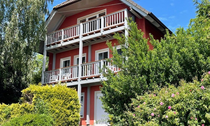 Klein Bollhagen Appartement | Studio 'Fewo Ostseeblau - Fulgenhaus' avec balcon