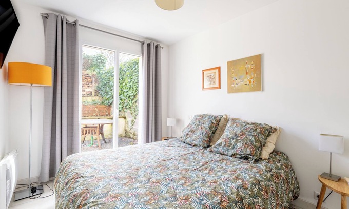 Saint-Sebastien-sur-Loire Maison | Studio 'La Fontaine' avec terrasse privée et Wi-Fi