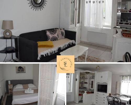 Saint-Priest Appartement | Studio évasion campagnarde avec jardin et parking, proche de Eurexpo et GroupamaStadium