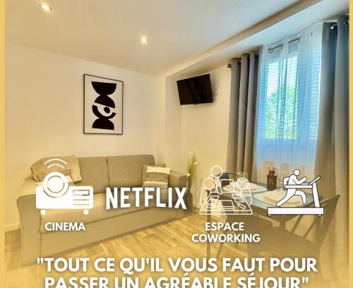 Limoges Appartement | Studio 1 - Cinéma Sport Parking - DABNB
