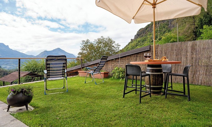 Pergine Valsugana Appartement | Studio 'Maso Plocech App Vacanze' avec vue sur lac, jardin privé et Wi-Fi