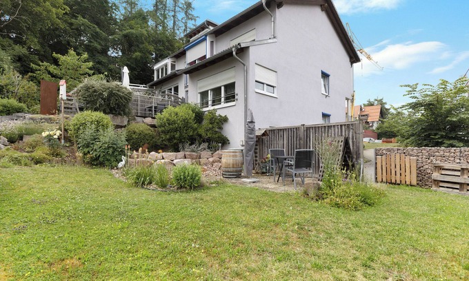 Donaueschingen Appartement | Studio 'Ferienwohnung Im Bohrer' avec terrasse, jardin partagé et Wi-Fi