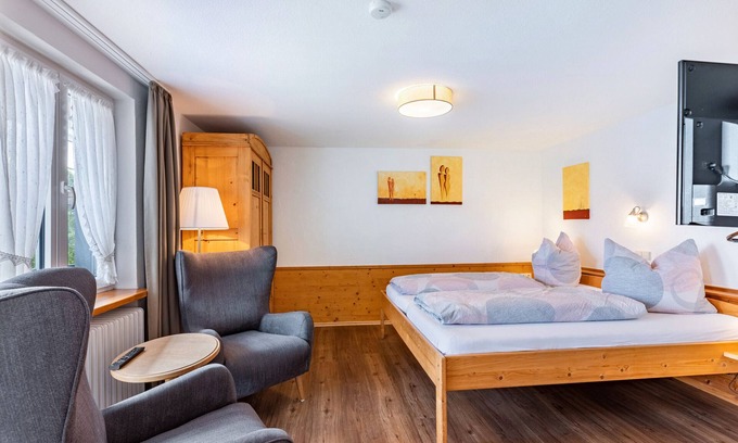 Donaueschingen Appartement | Studio 'Appartement 2' avec jardin partagé, balcon et Wi-Fi