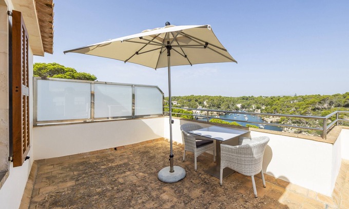 Cala Figuera Appartement | Studio 'Estudio Vistas Al Mar' avec vue sur la mer, Wi-Fi et climatisation