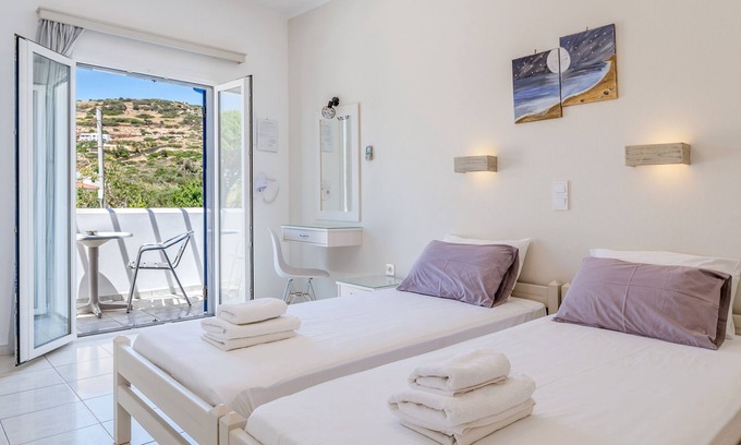 Mpatsi Appartement | Studio 'Nissea Studios' avec vue sur la montagne, Wi-Fi et climatisation