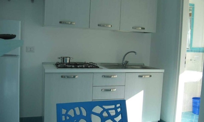 Marina di Pisciotta Appartement | Studio apartment with bathroom with sea view on the tourist port of Pisciotta