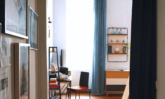Ottakring Appartement | Studio apartment with big balcony and art in the air! 10 min to the city!