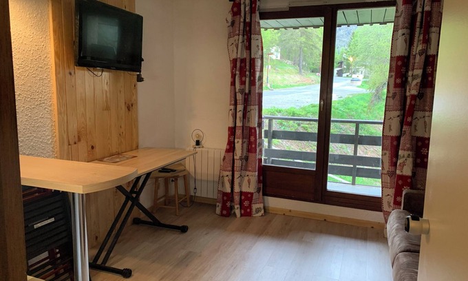 Les Orres Appartement | Studio au Calme, Centre Station