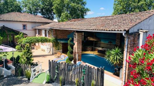 Saint-Jory Maison | Studio Au Clos Saint Georges , piscine et Spa