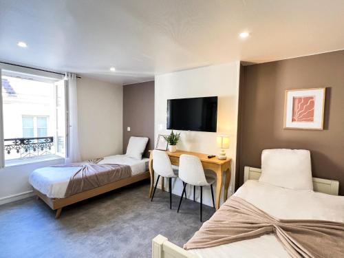 Meaux Appartement | Studio B4 - Centre-Ville Meaux - Proche Disneyland