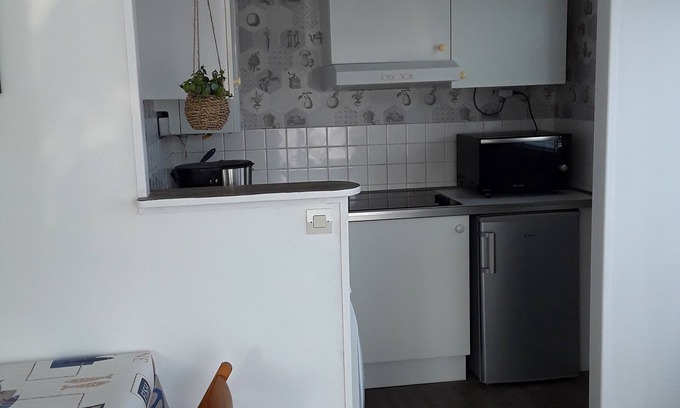 Ouistreham Appartement | Studio beau rivage dans résidence à 400 mètres de la plage