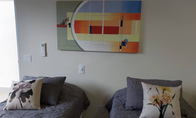 Campinas Appartement | Studio Bena - Comfortable and practical for couples, with gourmet area