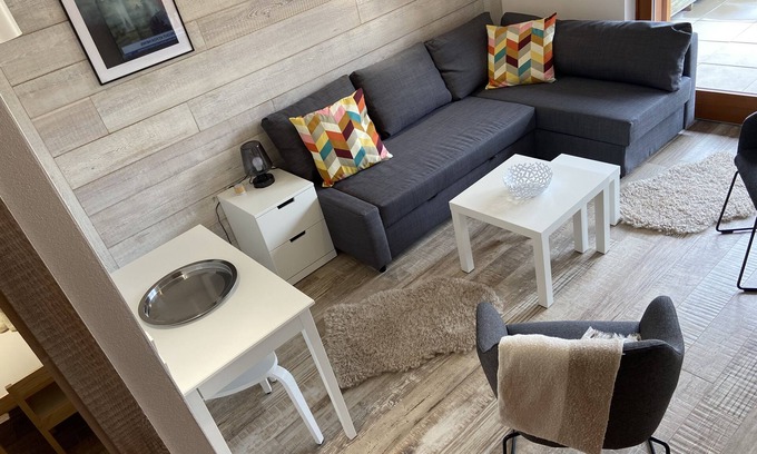 Montgenevre Appartement | STUDIO + CABIN - PERFECT CONDITION - 500 M FROM THE SLOPES - GARAGE
