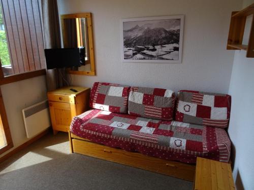 Vallandry Appartement | Studio cabine 3 pers près des pistes à Vallandry - Animaux admis - FR-1-411-177