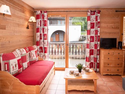 Pra Loup Appartement | Studio Cabine 4 Pers avec Balcon, Résidence Les Chalets de Praroustan, Pra Loup 1500 - FR-1-504-301