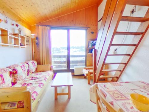 Les Saisies Appartement | Studio cabine 4 pers., Les Saisies, bal., kitchenette, prox. centre et ski - FR-1-594-145