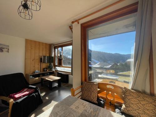 Les Gets Appartement | Studio cabine cosy à 5min à pieds des pistes et du centre ville