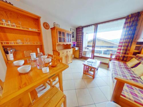 Les Saisies Appartement | Studio cabine cosy avec balcon, proche télésièges et commerces, 5 couchages - Les Saisies - FR-1-594-315
