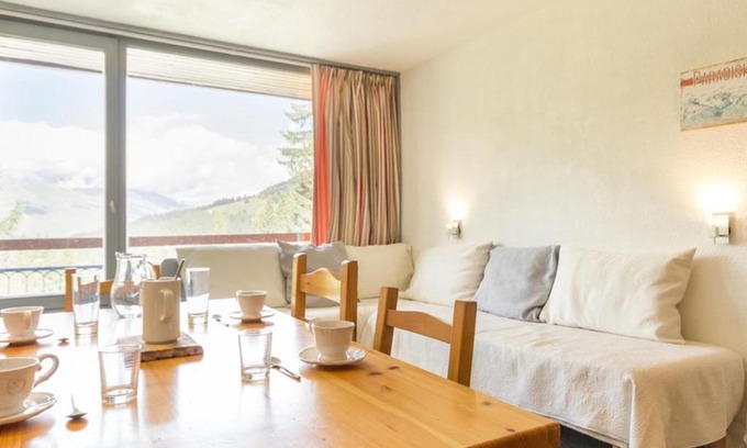 Arc-1800 Appartement | Studio cabine 5 pers · Ski aux pieds · Balcon · Plein centre - FR-1-346-425