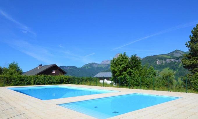 Notre-Dame-de-Bellecombe Appartement | Studio cosy aux pieds des pistes, piscine, parking - Notre-Dame-de-Bellecombe - FR-1-505-48