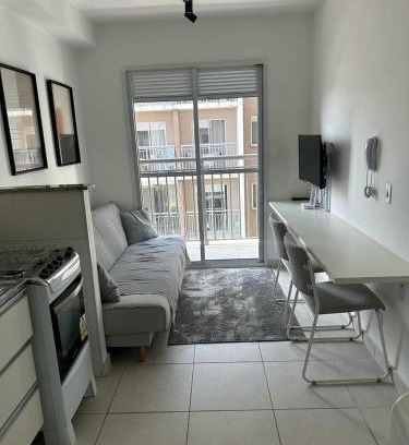 Panamby Appartement | Studio com varanda, próximo Vibra Sao Paulo e Tokio Marine