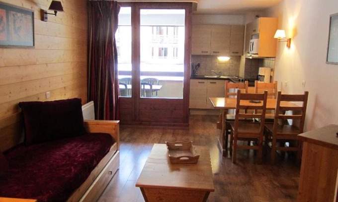 Brides-les-Bains Appartement | Studio Confort 4 Pers. avec Balcon, Parking et Wi-Fi - Brides-les-Bains - FR-1-512-89