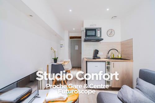 Chatellerault Appartement | Studio Confort - Proche Gare&Centre - Futuroscope 2