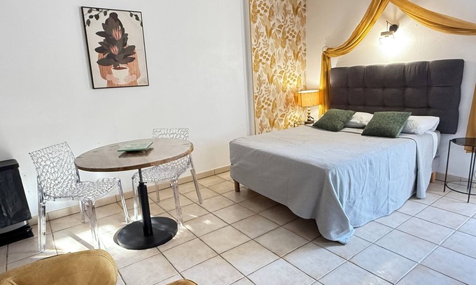 Panatieri Appartement | Studio Corté, terrasse privée parking et climatisation proche du centre ville