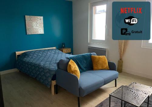 Evreux Appartement | Studio cosy à Évreux - Idéal !
