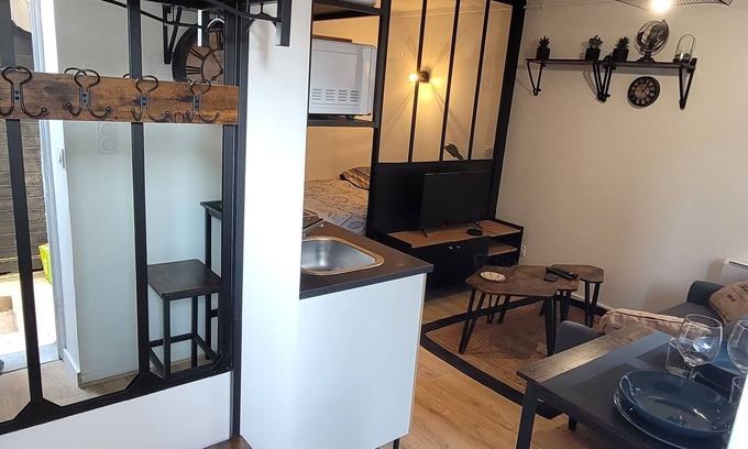 Cret de Roc Appartement | Studio cosy Saint-Étienne centre