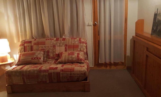Les Avanchers-Valmorel Appartement | STUDIO D6 Skis aux pieds "Hameau de Crève-Coeur"